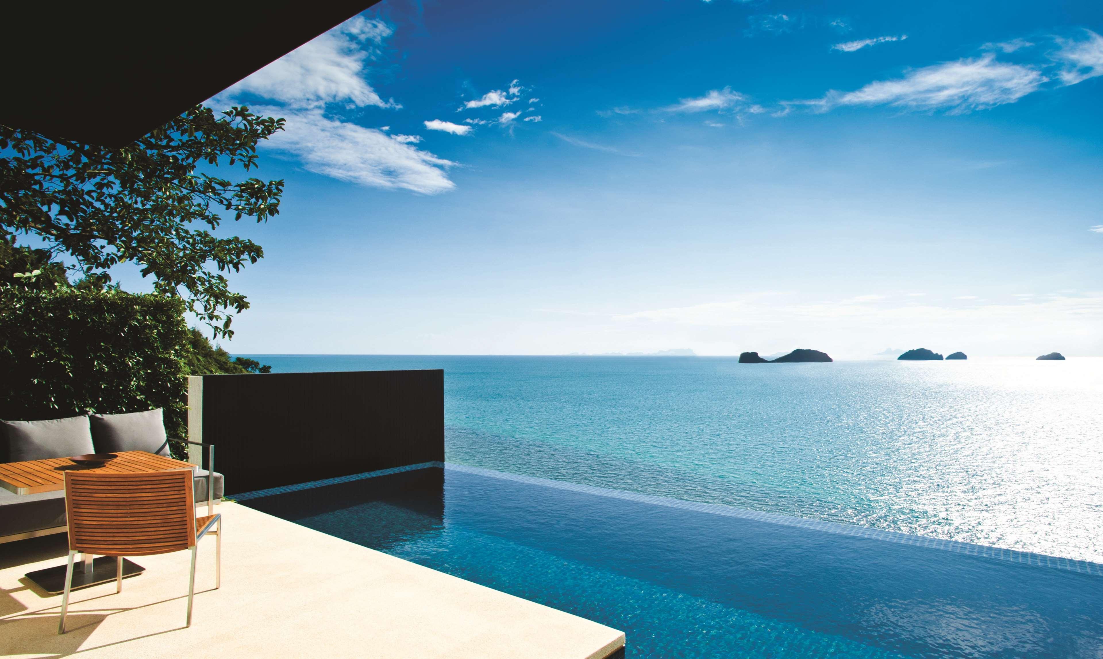 Conrad Koh Samui Hotel Taling Ngam Beach Exterior foto