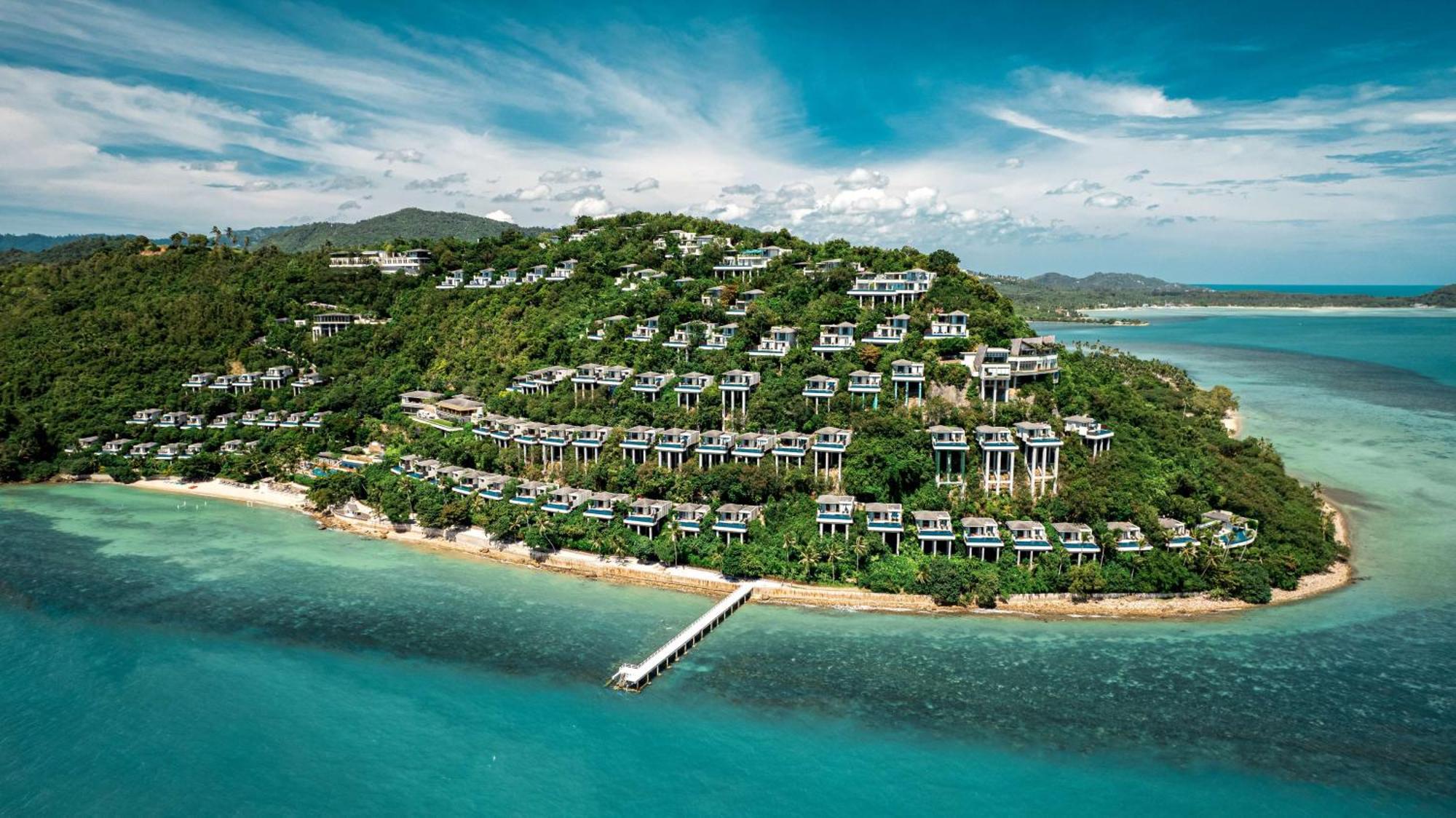 Conrad Koh Samui Hotel Taling Ngam Beach Exterior foto